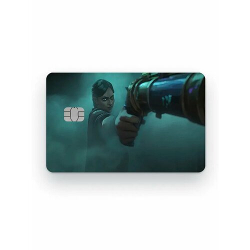 Наклейка для банковской карты ScreenTech, Аркейн Севика 2