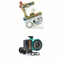 Набор SHIMGE и Watts: Узел смешения Watts ISOTHERM и насос циркуляционный SHIMGE XPS-B 25-6-130