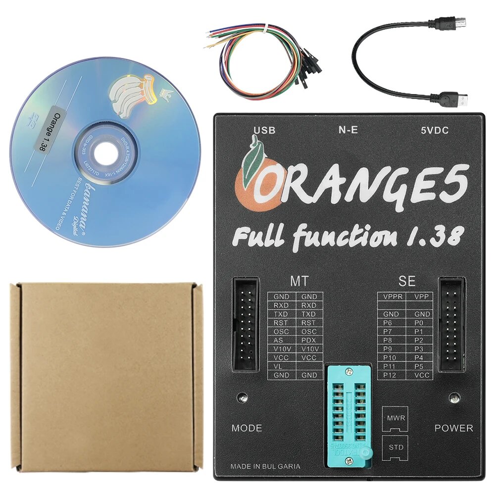 V1.42 Полная лицензия Orange5 программатор OEM оранжевый 5 с полным адаптером оранжевый 5 программатор оранжевый 5