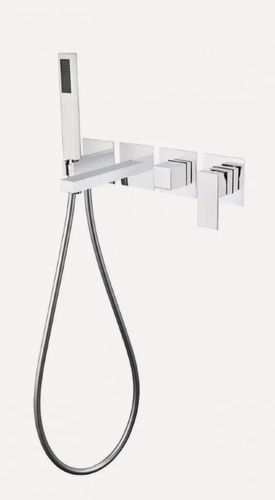 Изображение товара Смеситель для ванны скрытого монтажа Grocenberg GB5060CR с Картриджем Kerox (Венгрия)