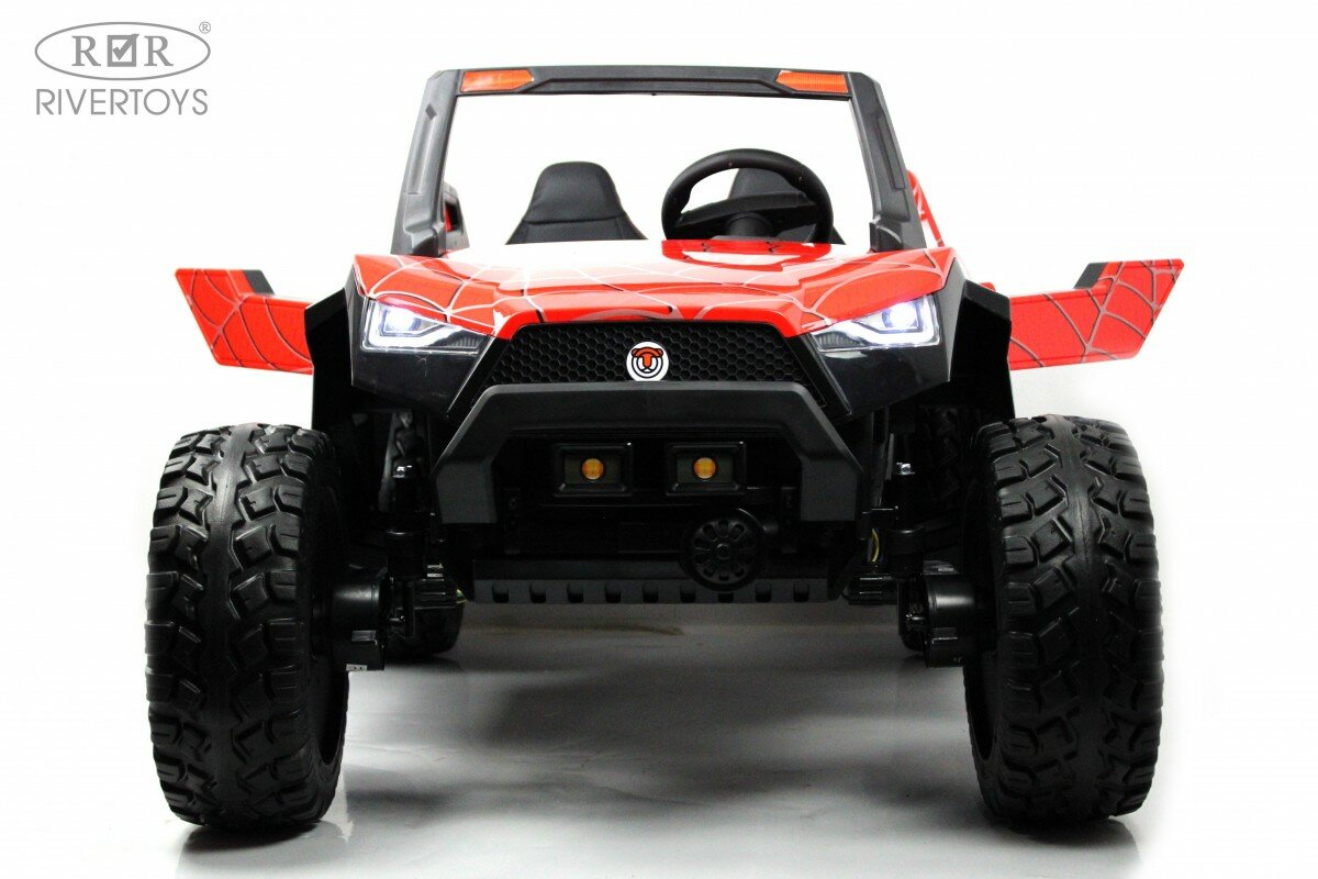 Детский электромобиль A707AA 4WD красный Spider (RiverToys) — фото 1