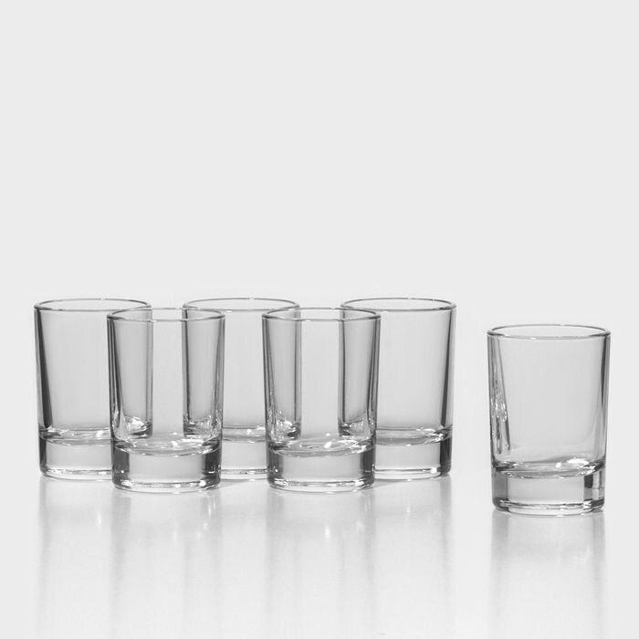 Стопка ОСЗ 6шт Гладкая 50мл