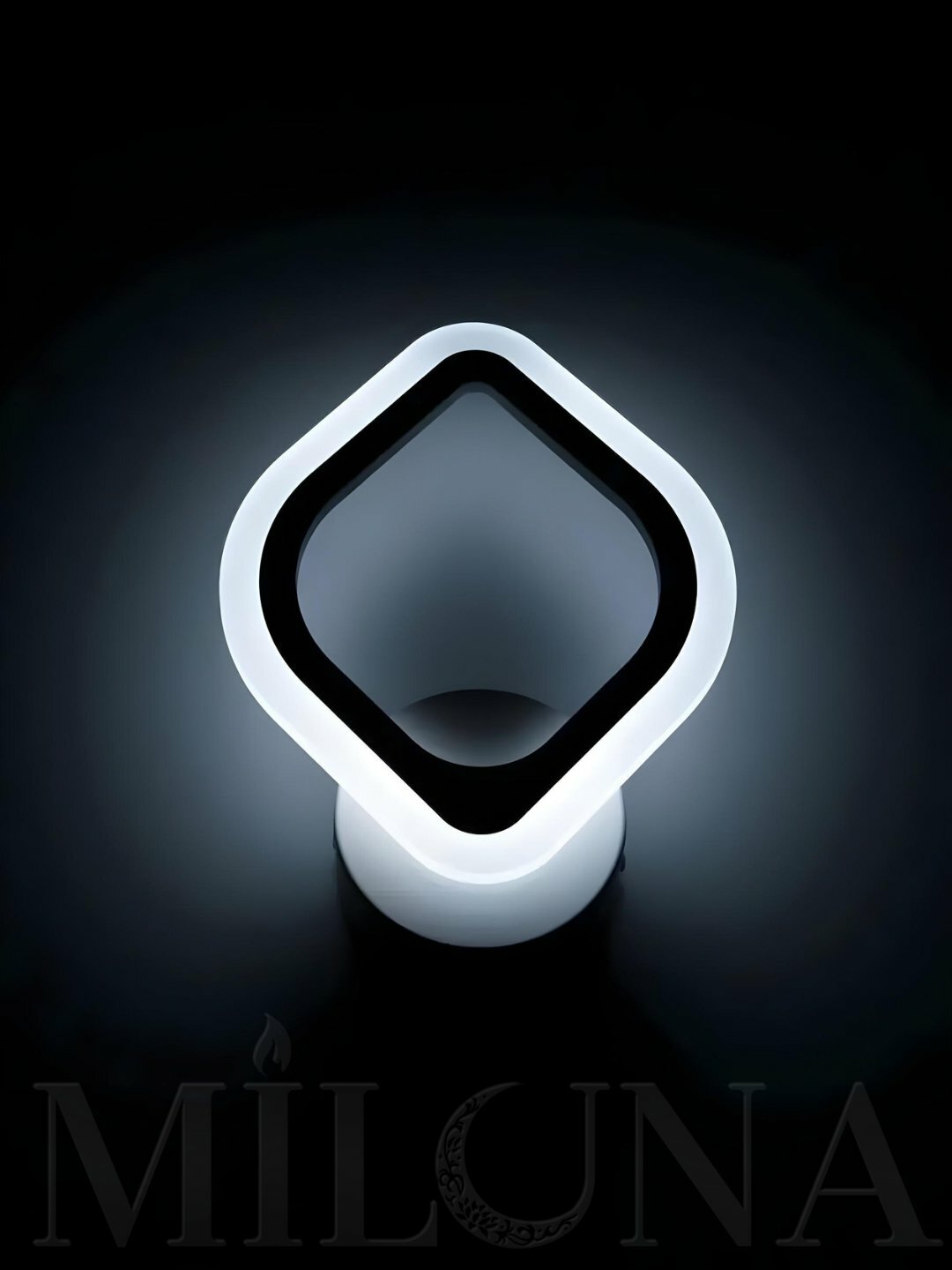 Бра лед настенное, светильникб с 3 режимами освещения, светодиодный, энергосберегающий, Черный — фото 1