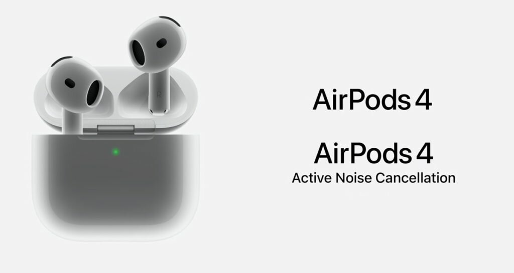Оригинальные наушники Apple airpods 4 Active Noise Cancellation — фото 1