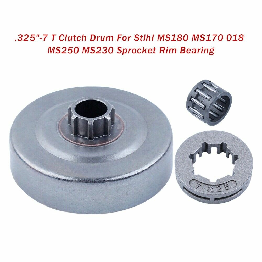 .325 "-7 Т Барабан Сцепления Для MS180 MS170 018 M 50 M 30 Подшипник Обода Звездочки