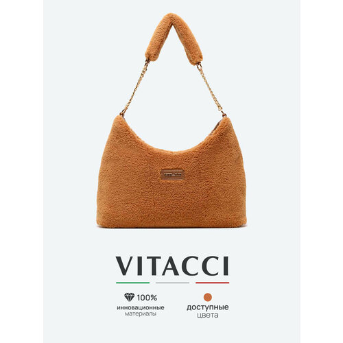 фото Сумка vitacci, рыжий