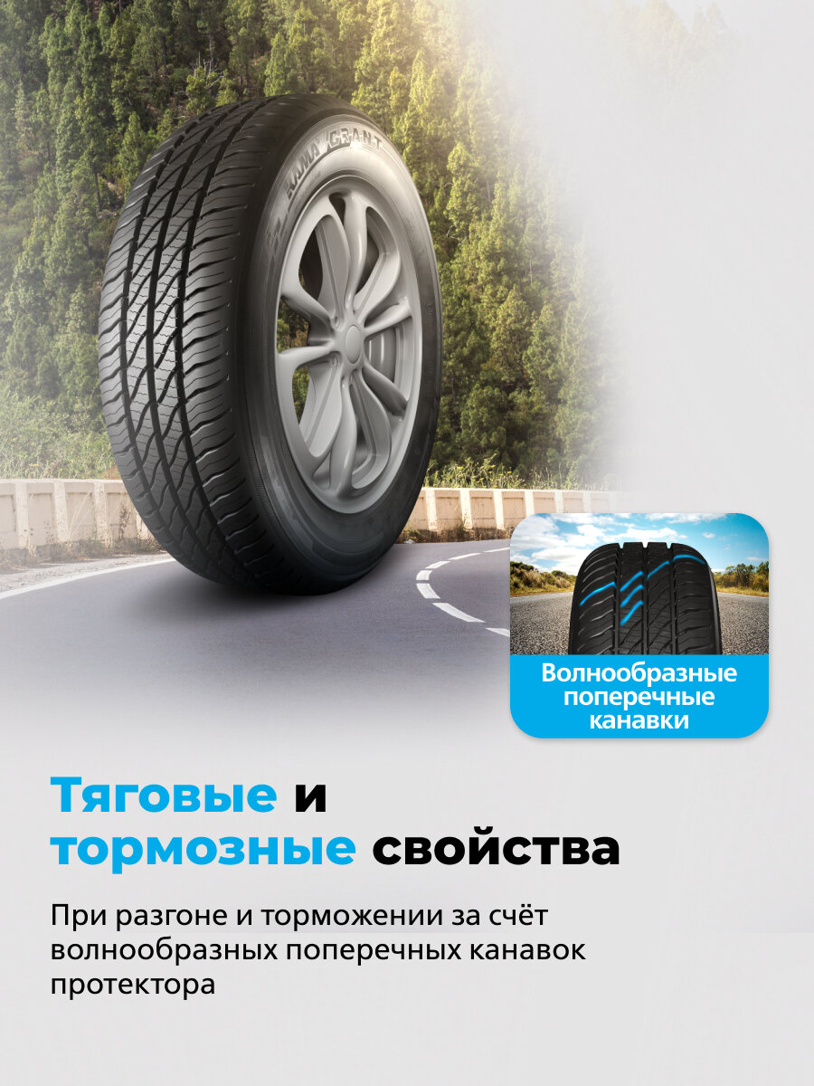 Автошина KAMA GRANT (НК-241) 175/65 R14 82 H 0 — фото 1