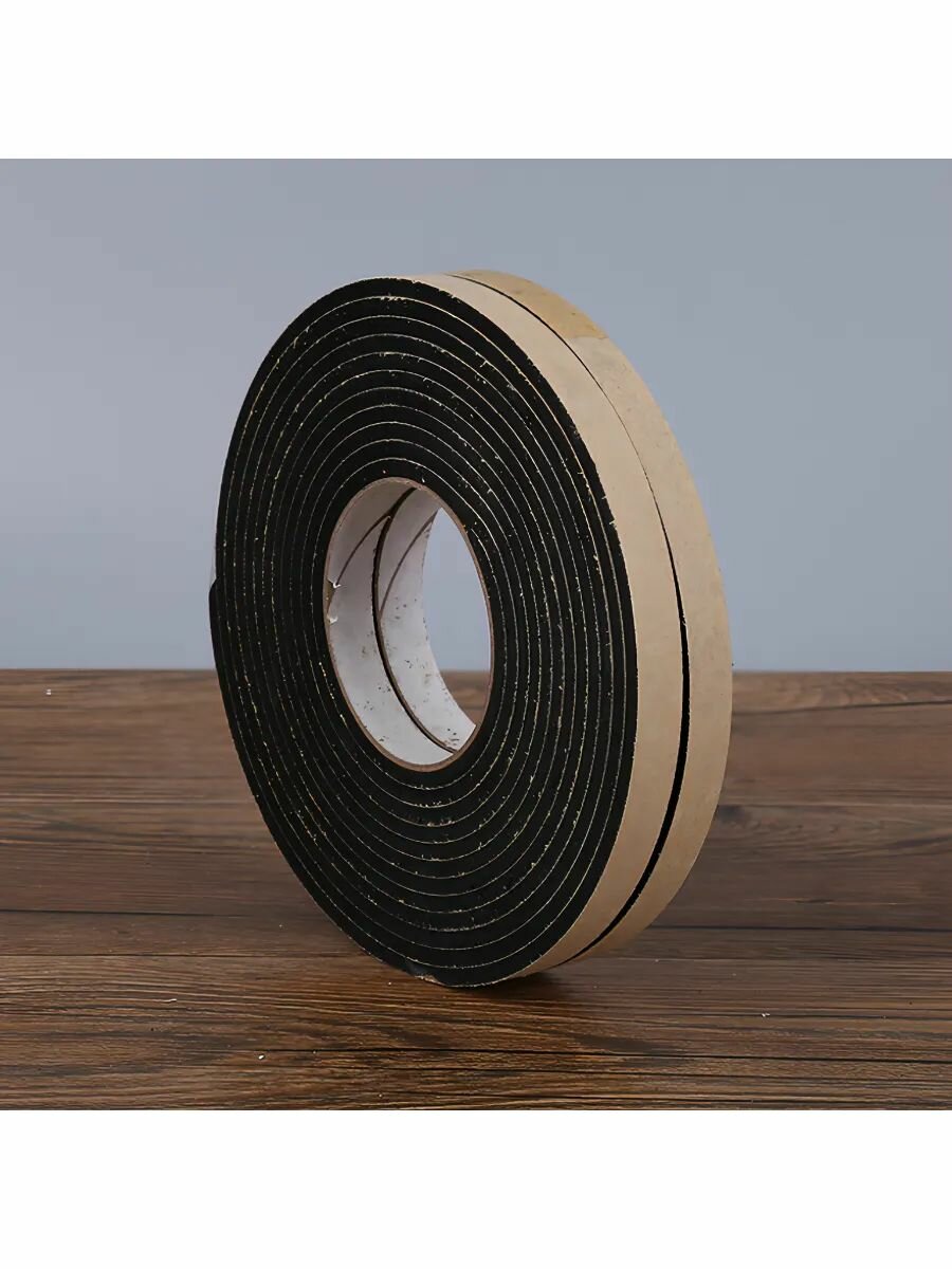 Уплотнительная лента EVA самоклеящаяся ширина 8мм длина 5м