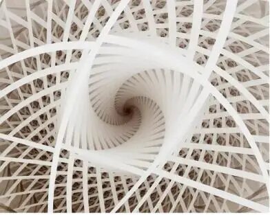 Обои на заказ фото 3D стерео искусство геометрический потолок интерьер фрески гостиная спальня потолок 3d обои, 1, Canvas material