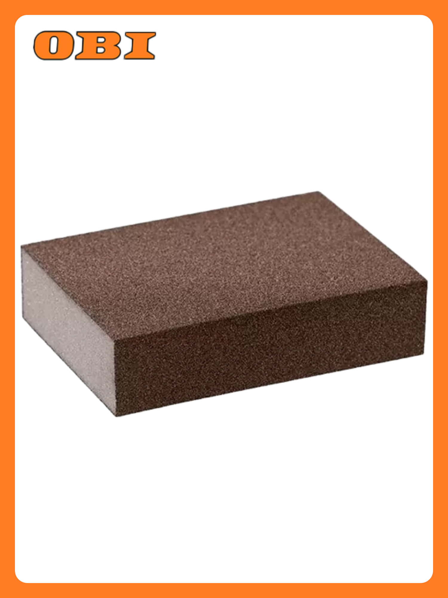 СТУ-247 губка шлифовальная (1шт) прямая 100×70×25мм 180# стронг