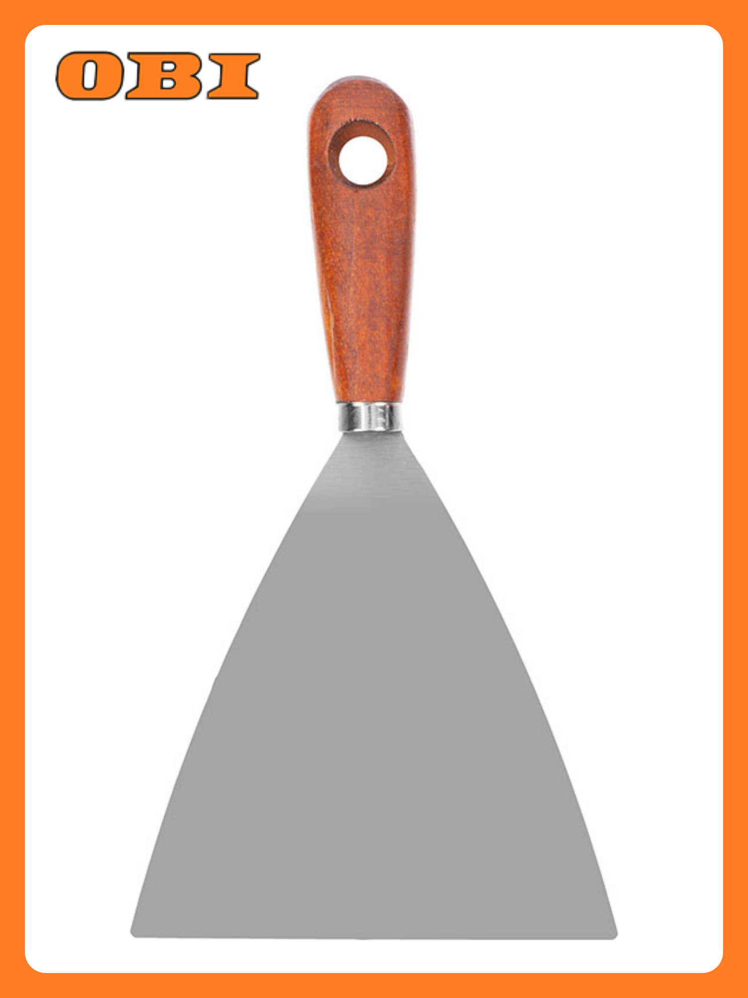 Шпатель KORVUS малярный стальной 120мм