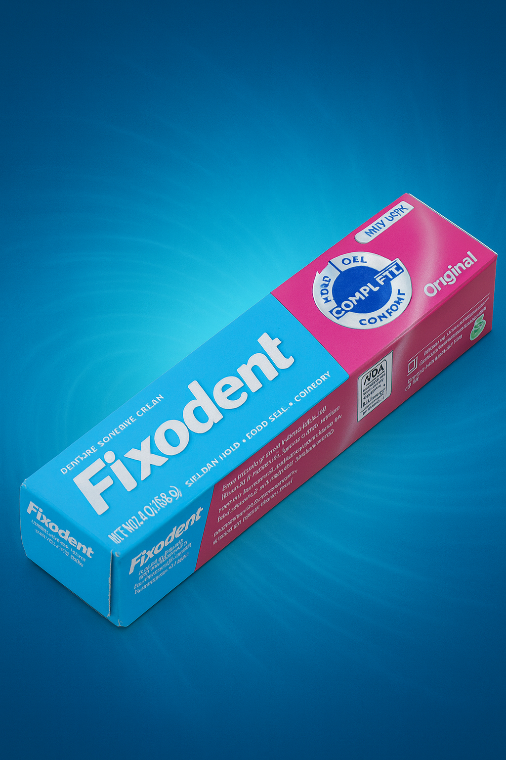 Крем Fixodent для съемных протезов, для максимальной фиксации, 68 г