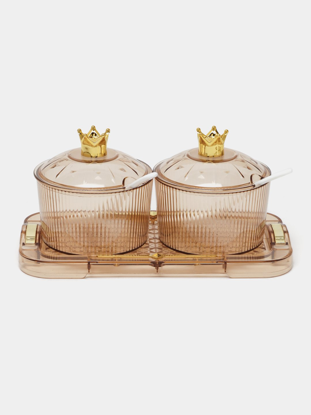 Сахарница из акрила и пластика (прозрачный)