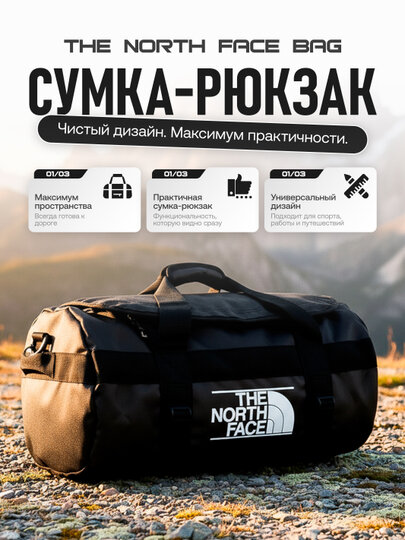 Сумка-рюкзак  the north face