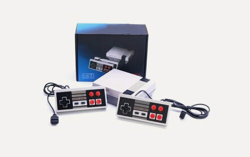 Изображение товара Классическая семейная игровая ретро приставка MyPads Nes mini встроенных 620 игр