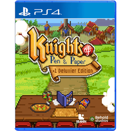 Knights of Pen & Paper +1 Deluxier Edition [PS4, английская версия] игра knights of pen and paper 1 edition для pc steam электронная версия