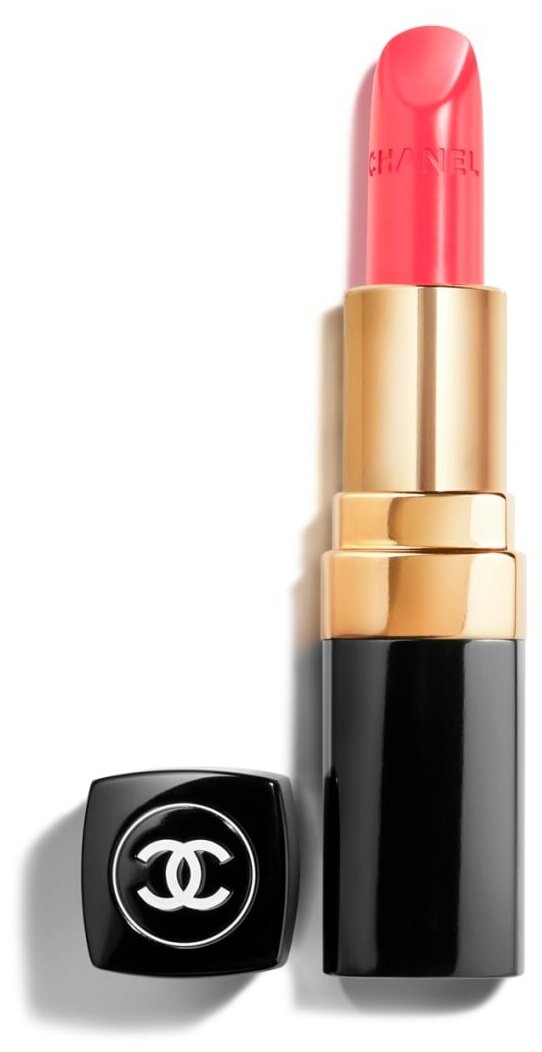 Chanel помада для губ Rouge Coco длительное увлажнение, оттенок 480 Corail Vibrant