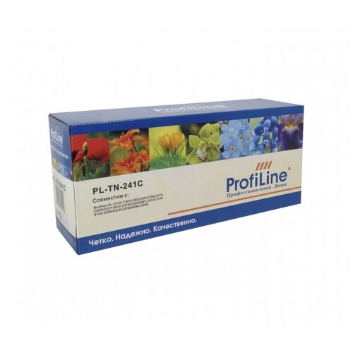 Картридж ProfiLine PL-TN-241C-C, 1400 стр, голубой картридж profiline pl tn 241c c 1400 стр голубой