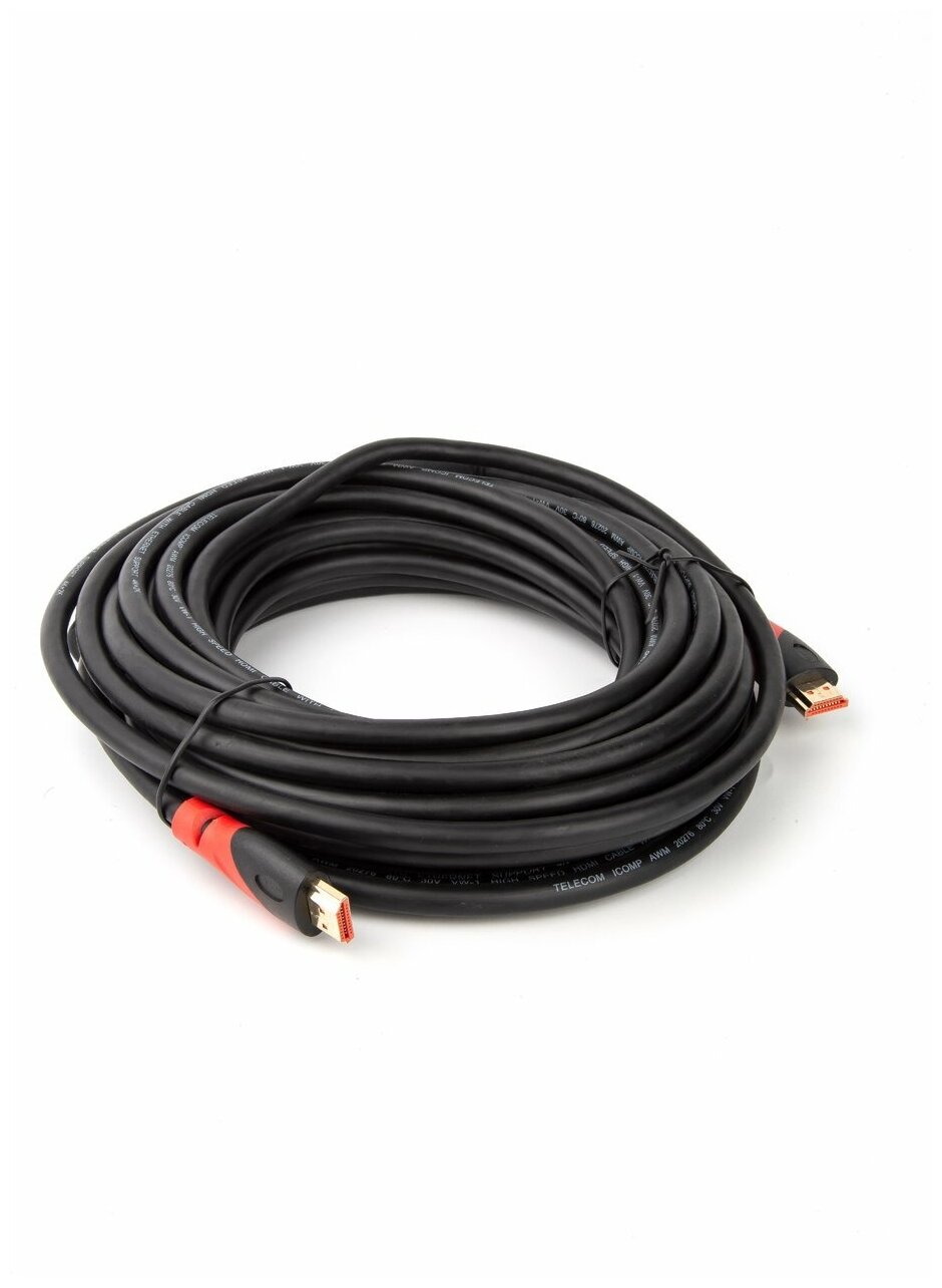 Кабель HDMI-19M --- HDMI-19M ver 2.0 4K*30Hz,10m 2F TELECOM PRO - фото №1