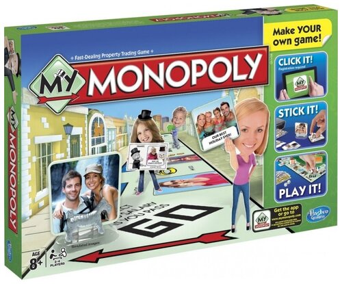 Настольная игра  Monopoly Моя монополия