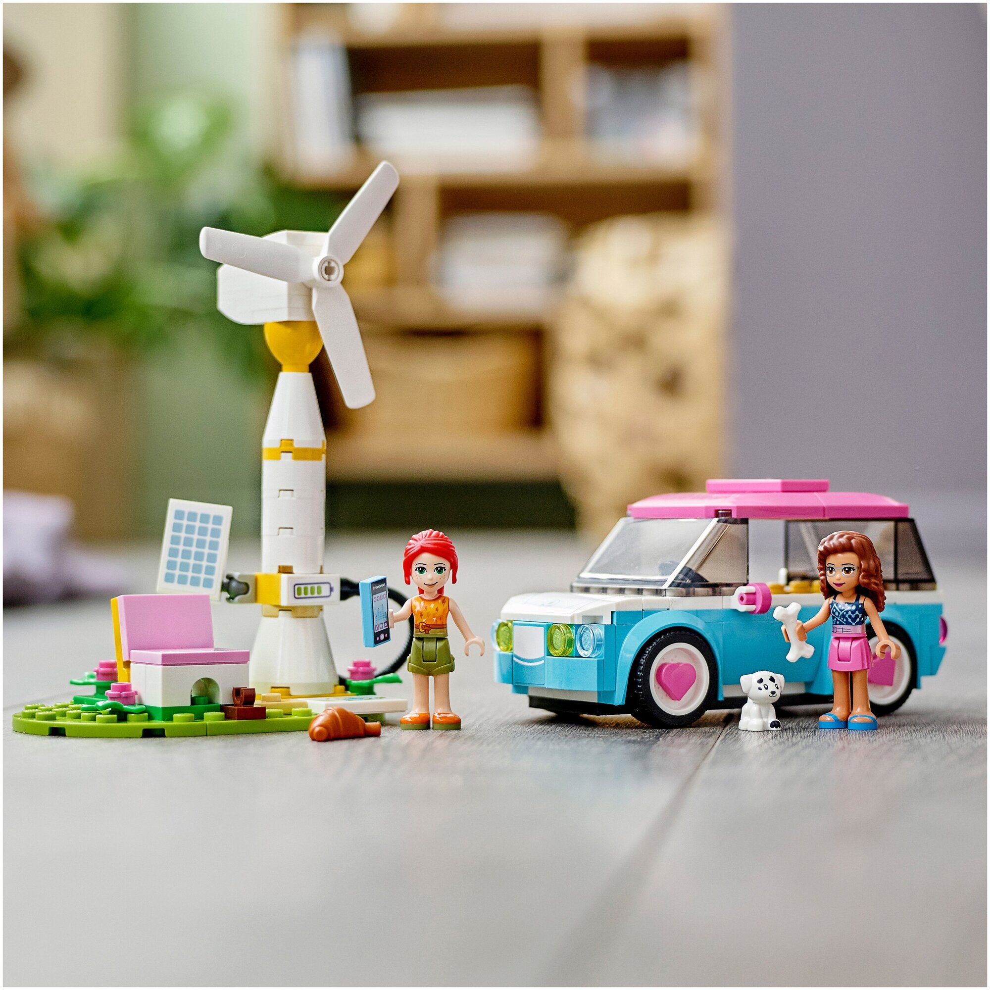 Конструктор LEGO Friends 41443 Электромобиль Оливии - фото №12