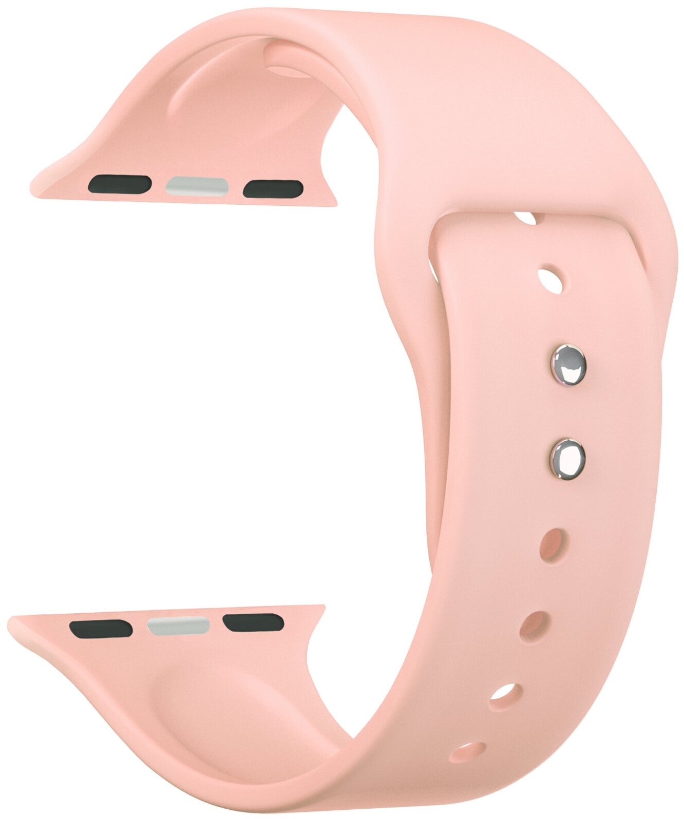 Силиконовый ремешок для Apple Watch 42/44/45 mm LYAMBDA ALTAIR DS-APS08-44-PK Pink