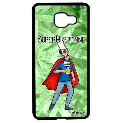 фото Чехол для телефона samsung galaxy a5 2016, "супербретонка" веселый герой utaupia