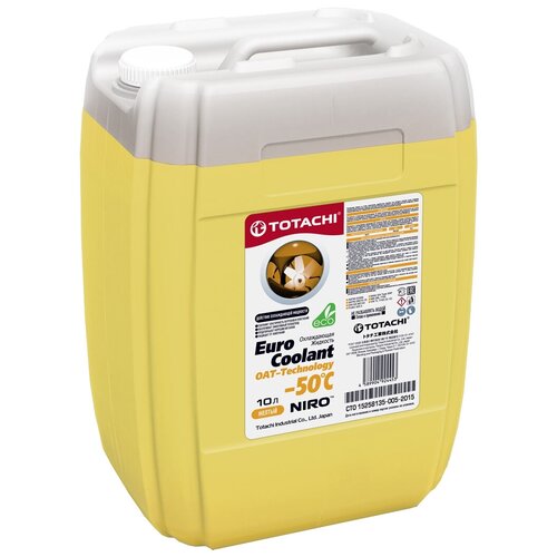 Антифриз NIRO EURO COOLANT OAT TECHNOLOGY -50 10 л