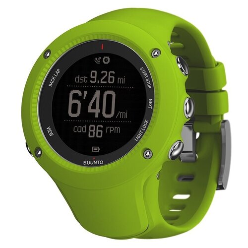 Suunto Ремешок AMBIT3 RUN LIME SILICONE STRAP 399000₽