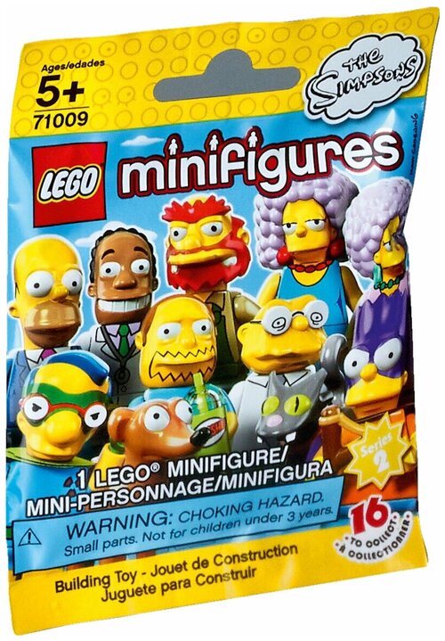 Конструктор LEGO Collectable Minifigures 71009 Симпсоны, 5 дет.