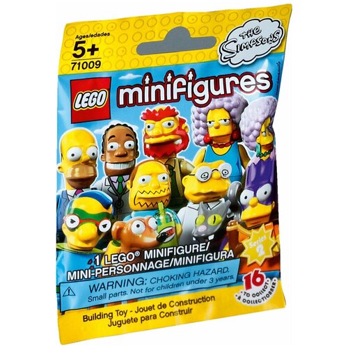 конструктор lego collectable minifigures 850449 пляжная вечеринка 63 дет Конструктор LEGO Collectable Minifigures 71009 Симпсоны, 5 дет.