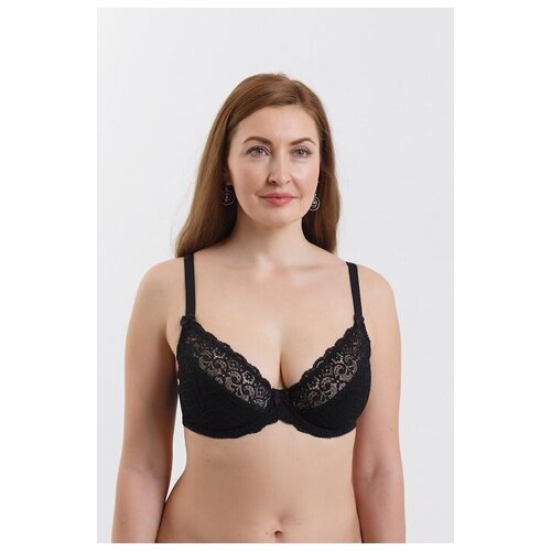 фото Бюстгальтер силуэт, размер 75в, черный