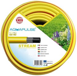 Шланг Aquapulse STREAM 1/2'' 20 метров желтый/красный