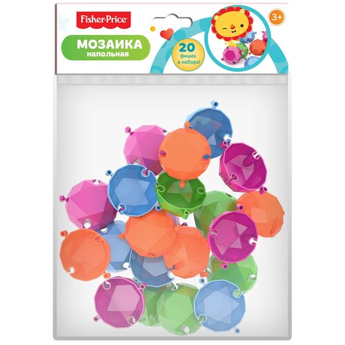 Fisher-Price напольная мозаика Бриллиант 787 нордпласт напольная мозаика fisher price бриллиант 20 шт в пакете