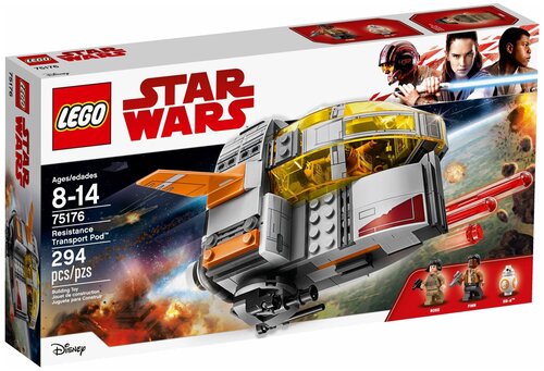 LEGO Star Wars 75176 Транспортный корабль Сопротивления, 294 дет.