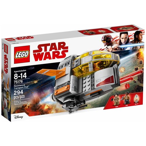 LEGO Star Wars 75176 Транспортный корабль Сопротивления, 294 дет. воркаут sport fora тренажер шагоход