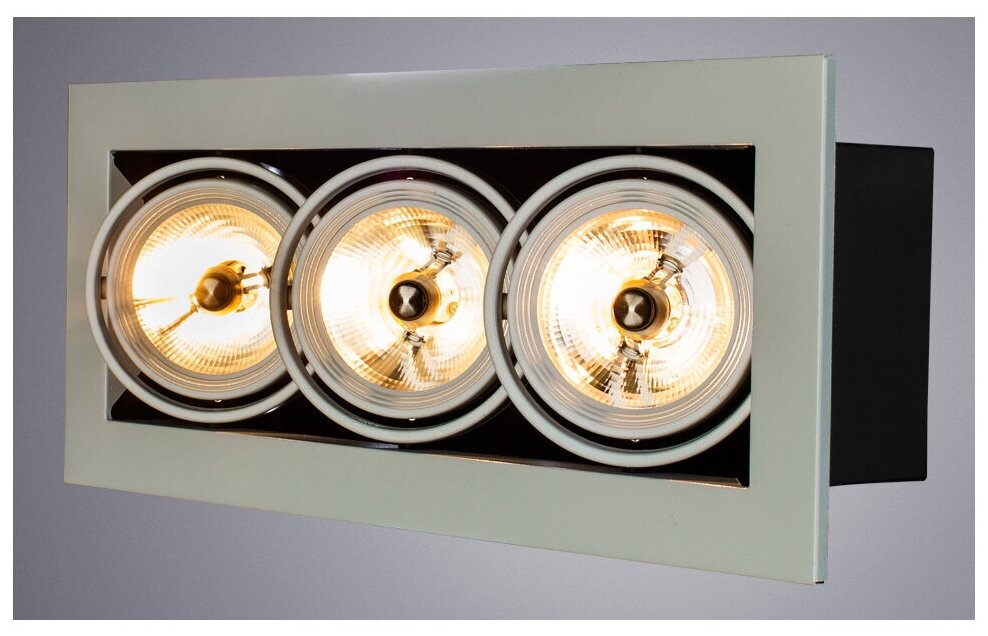 Встраиваемый светильник Arte Lamp CARDANI MEDIO A5930PL-3WH - фотография № 2