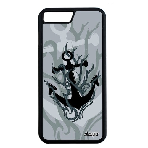 фото Чехол на смартфон apple iphone 7 plus, "якорь" матрос пират utaupia