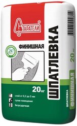 Шпатлевка Старатели финишная, белый, 20 кг