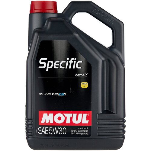 фото Синтетическое моторное масло motul specific dexos2 5w30 5 л