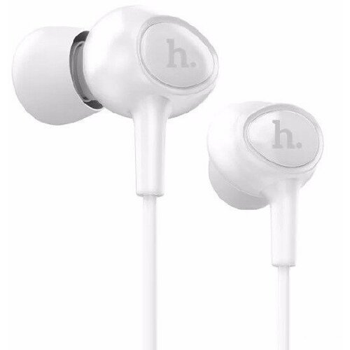 Наушники M22 Universal Earphone вакуумные с микрофоном белые 585₽