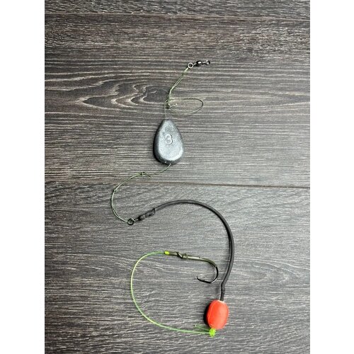 фото Монтаж рыболовный убийца сома и осетра снасть на сома в сборе 90 грамм rapidfish