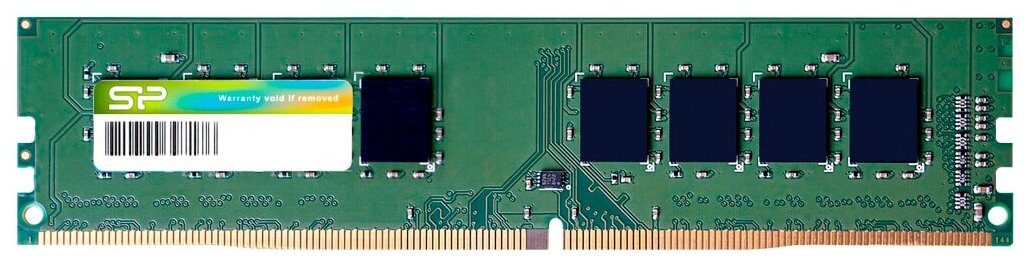 Оперативная память Silicon Power 8GB 2666МГц DDR4 CL19 DIMM 1Gx8 SR SP008GBLFU266B02