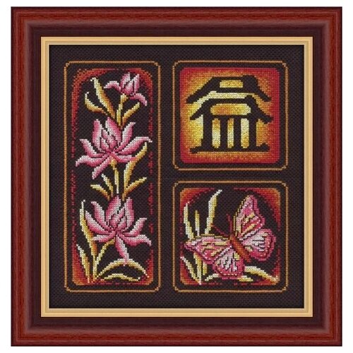 фото Набор для вышивания «panna» и-0852 иероглиф. приумножение