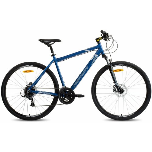 Женский велосипед Merida Crossway 10 Lady, год 2022, цвет Синий-Белый, ростовка 20