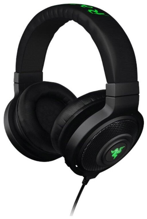 Компьютерная гарнитура Razer Kraken Essential, черный/зеленый