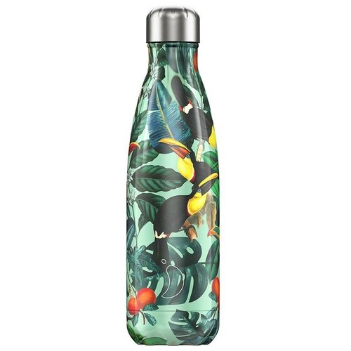 фото Термос chilly's bottles, tropical, toucan, 500 мл, chilly's bottles