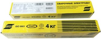 Электроды ESAB OK46 рутиловые 2,5x350мм 4кг