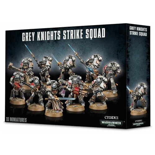 Миниатюры Games Workshop Grey Knights Strike Squad (10 models)