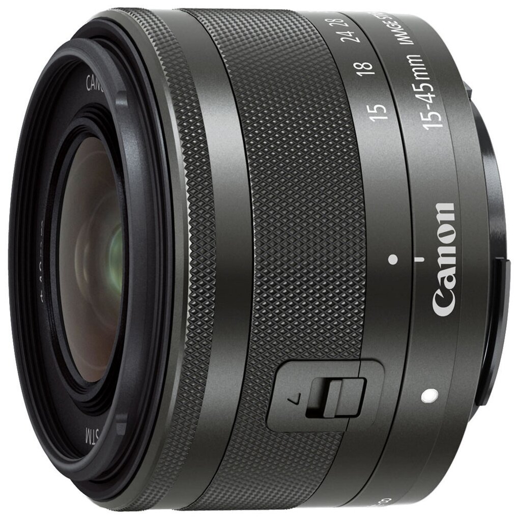 Объектив Canon EF-M 15-45mm f/3.5-6.3 IS STM, черный